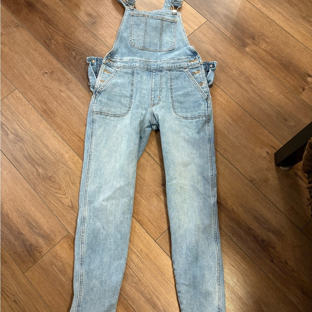 Light Blue Denim Overalls
